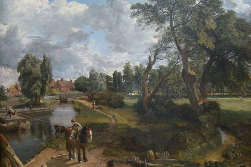 Flatford Mill - John Constable - 1817, Groot-Brittannië