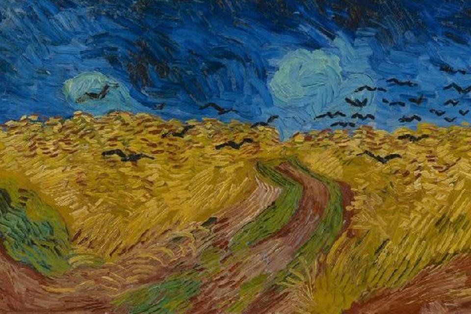 Korenveld met kraaien, Vincent van Gogh (1853 - 1890), Auvers-sur-Oise, juli 1890