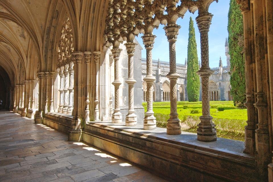 Kloosterhof van Batalha, Portugal