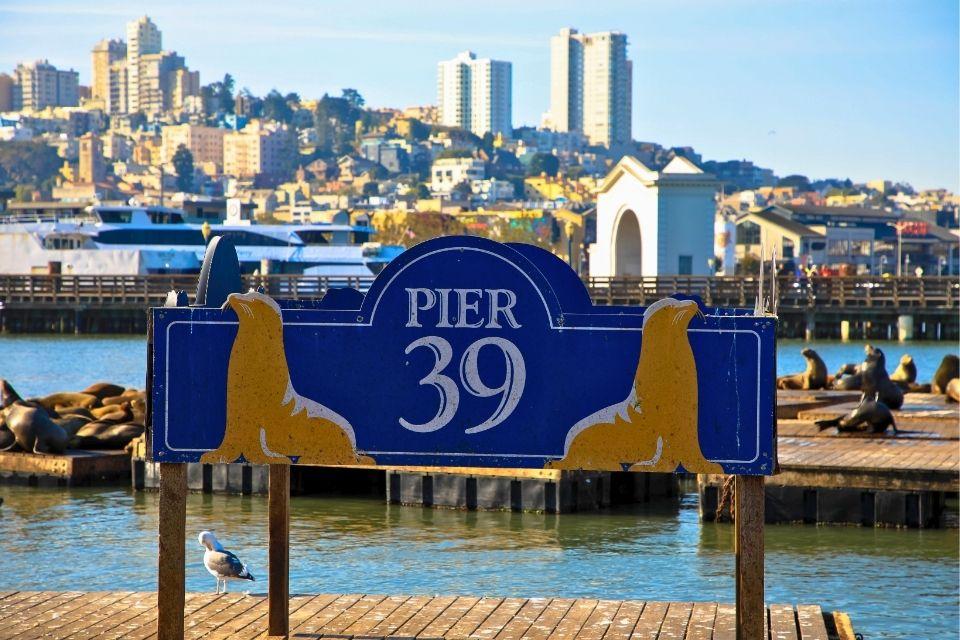Per 39 Fisherman’s Wharf in San Francisco Amerika