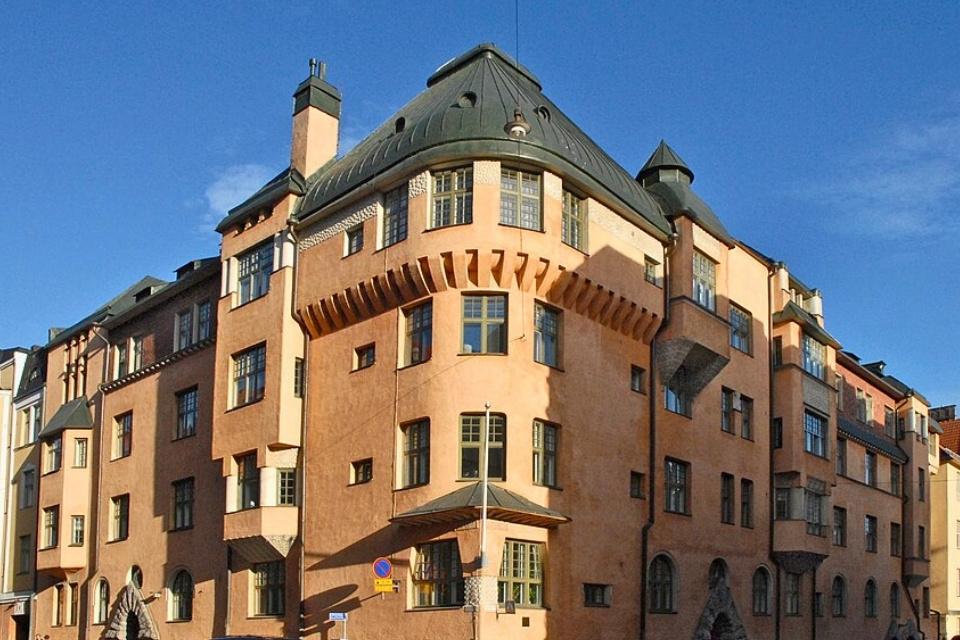 Het Norma-huis in Helsinki, Finland