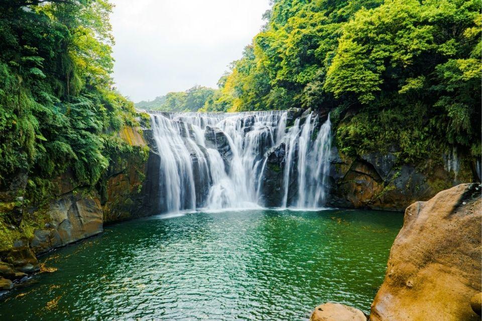 De mooie Shifen-waterval, Taiwan