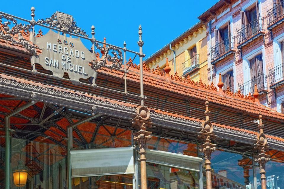 Mercado de San Miguel in Madrid Spanje