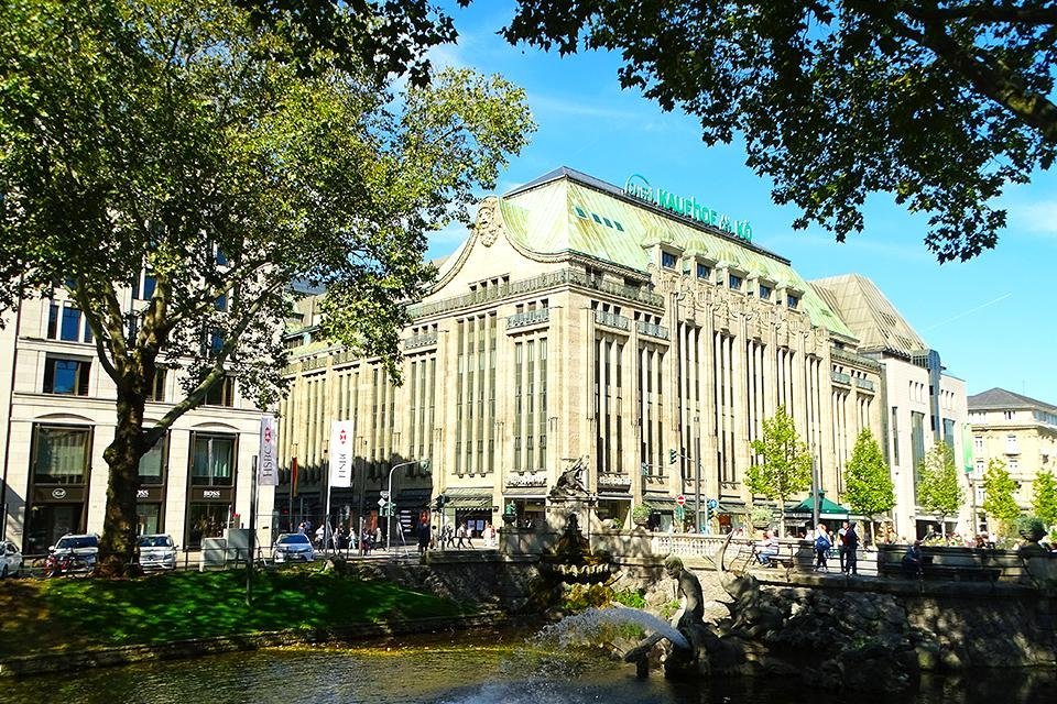 Konigsallee in Düsseldorf