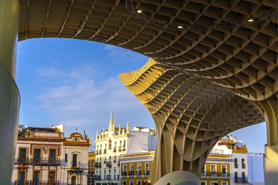 Metropol Parasol, Sevilla, Andalusië, Spanje