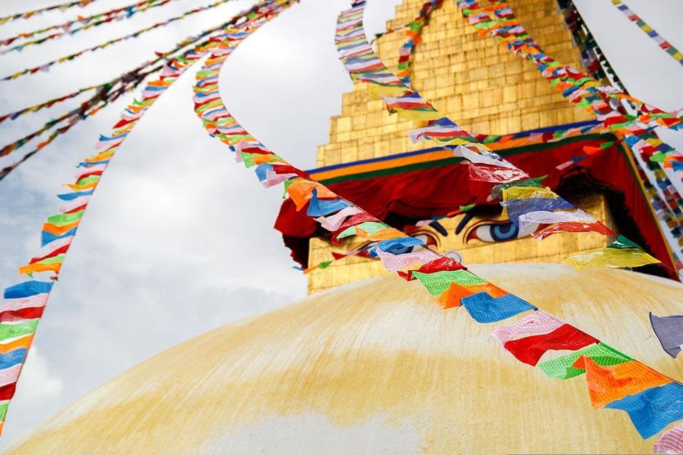 Boudhanath-stoepa