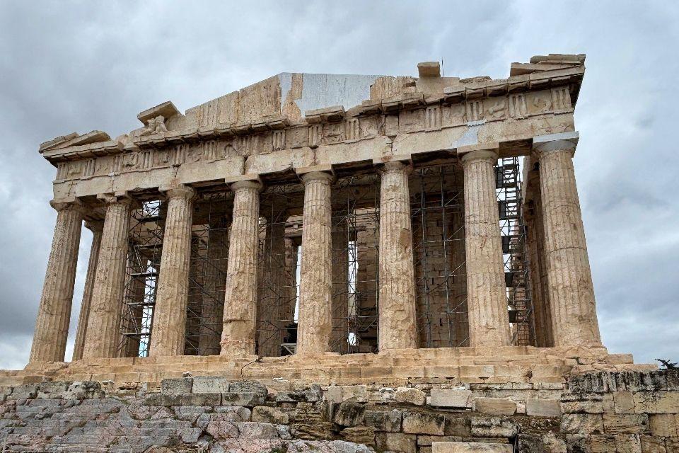 Parthenon in Athene 