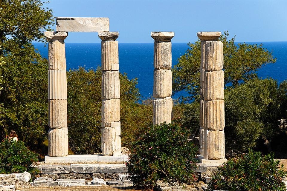  Tempel van de Grote Goden Samothraki, Griekenland