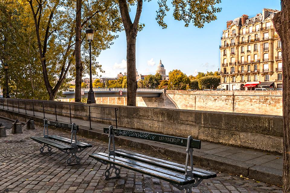 Parijs, Zicht op Panthéon, Frankrijk
