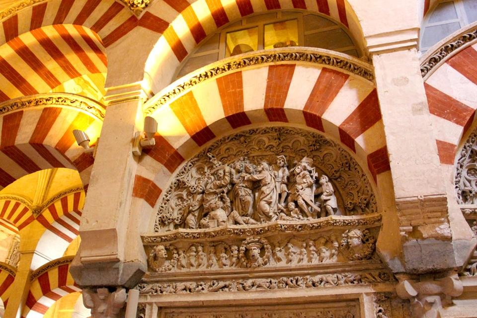 Mezquita in Cordóba, Andalusië, Spanje