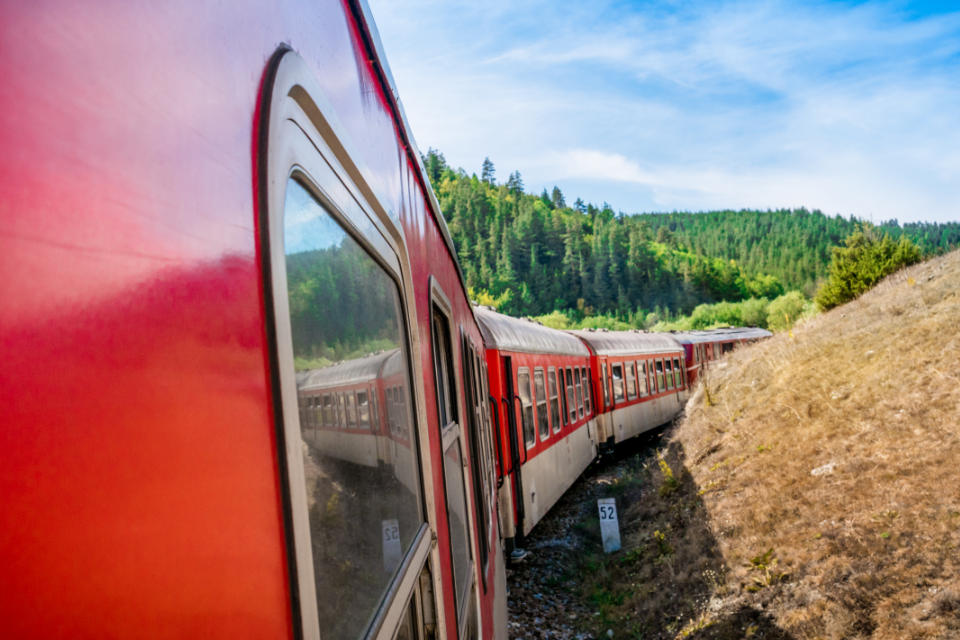 Treinreizen door Bulgarije