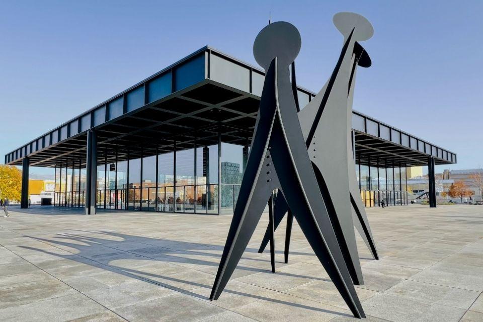 De Neue Nationalgalerie in Berlijn, Duitsland