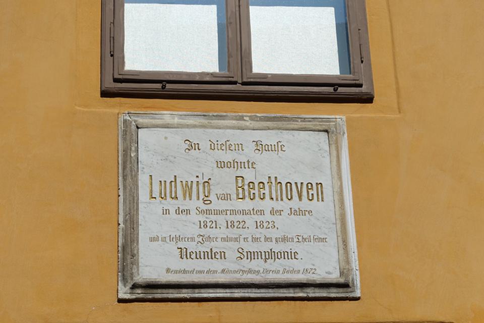 Beethovenhaus in Baden in Oostenrijk
