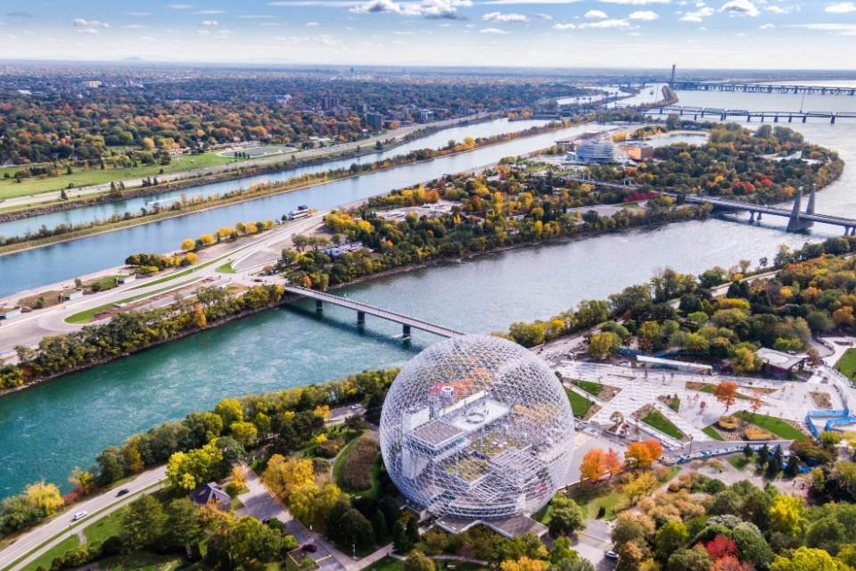 De Biosphere in Montréal, Canada