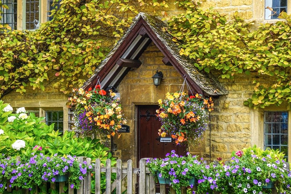 Bourton-on-the-Water, Cotswolds in Groot-Brittannië