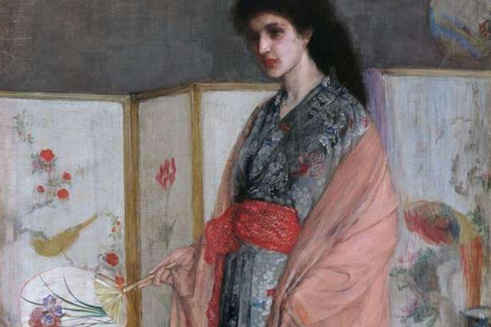 Schilderij van Whistler in de eetkamer van Leyland