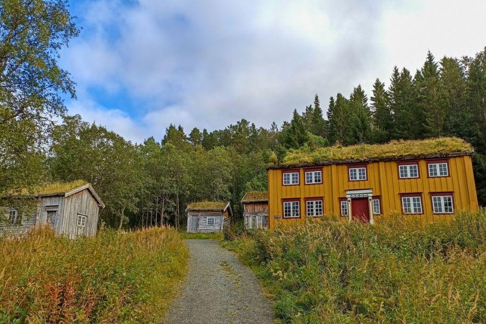 Perspektivet Folkeparken in Tromsø Noorwegen