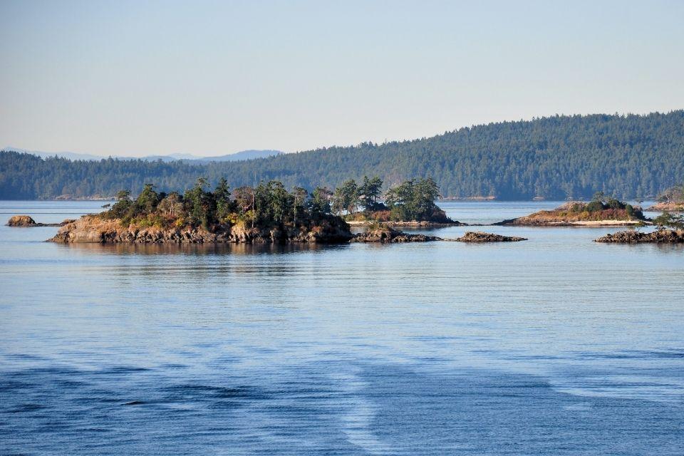 De Gulf Islands in Canada