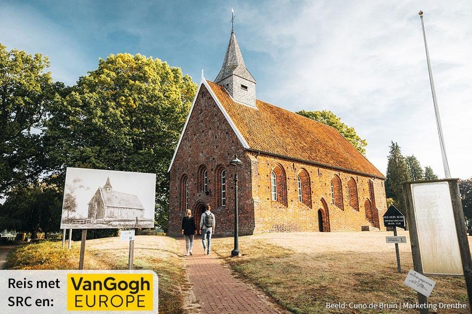 Kerkje van Zweeloo, Drenthe, Nederland | Foto: Cuno de Bruin, Marketing Drenthe