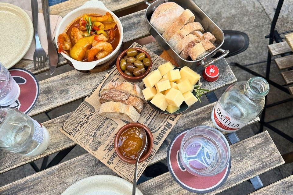 Tapas bij Orpheu Porto Portugal