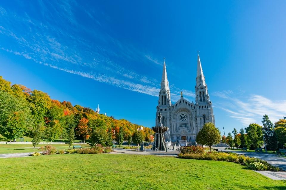 Basiliek van Sainte-Anne-de-Beaupré, Québec, Canada