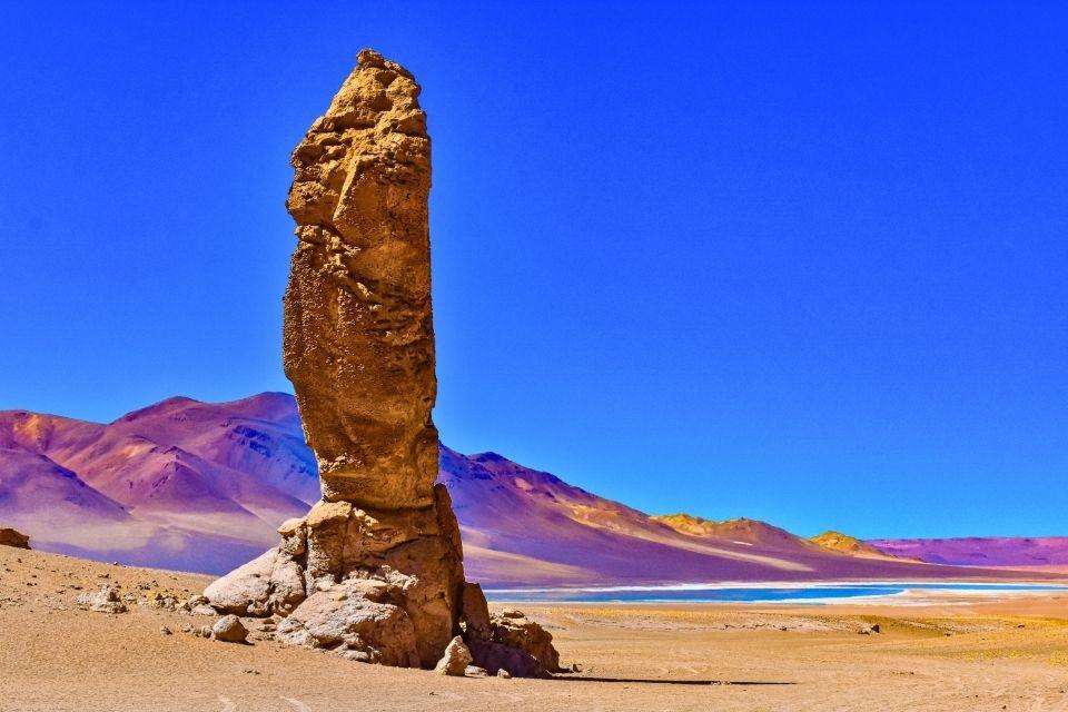 Het landschap bij San Pedro de Atacama Atacama-woestijn Chili