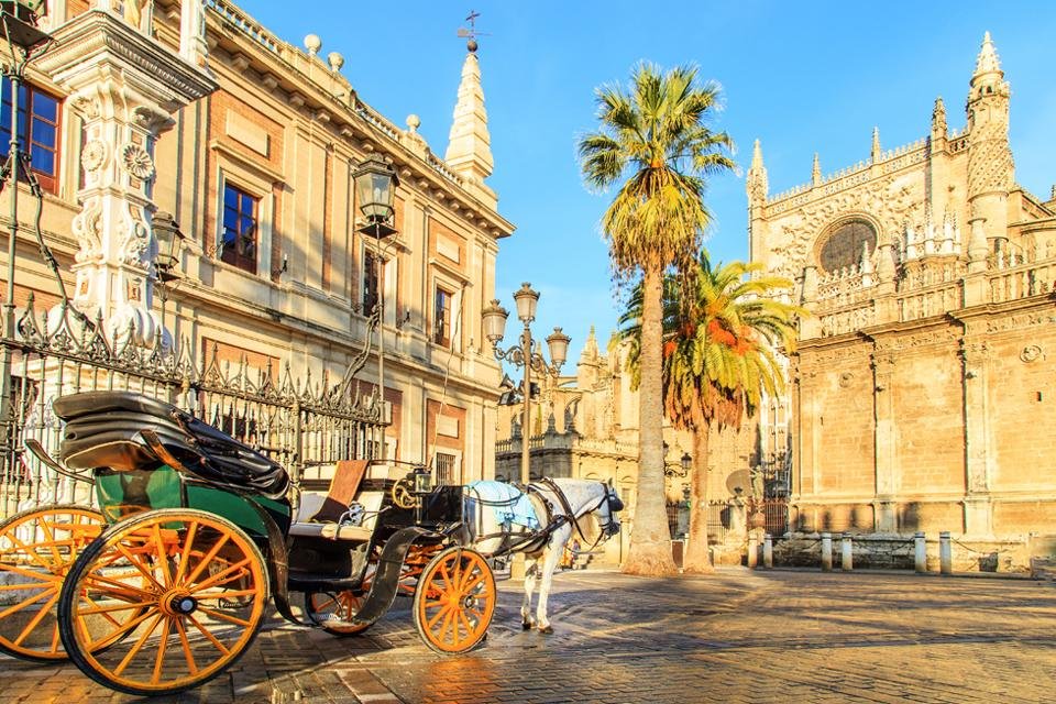 Kathedraal van Sevilla, Andalusië, Spanje