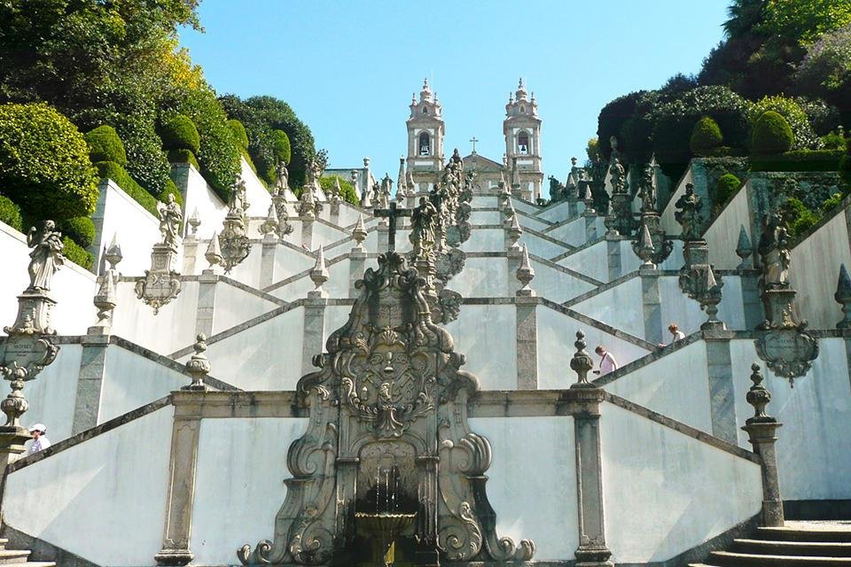Bom Jesus do Monte nabij Braga, foto Frits & Mary Mutsaers