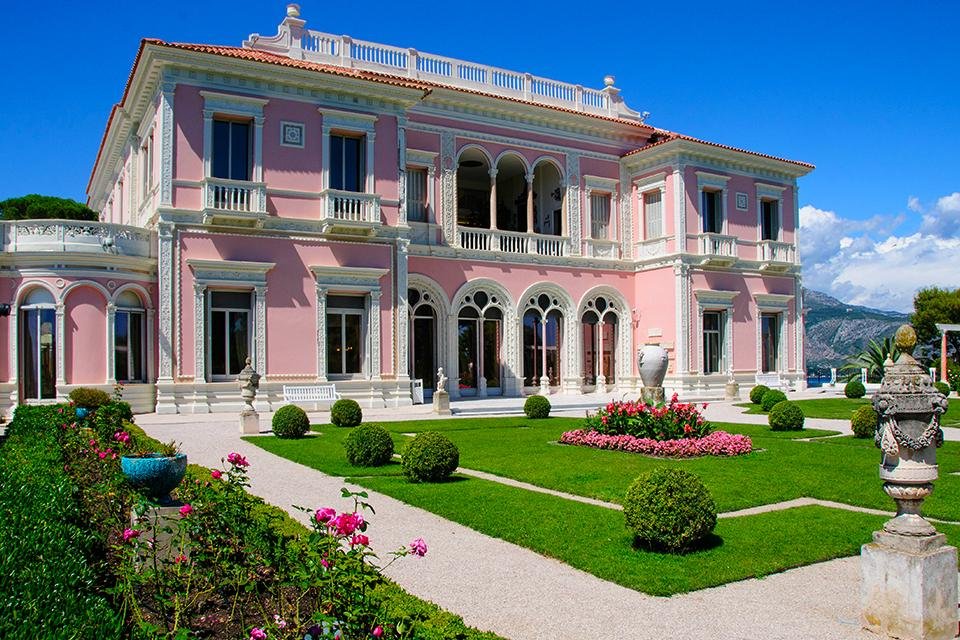 Villa Ephrussi-de-Rothschild in Cap Ferrat, Frankrijk