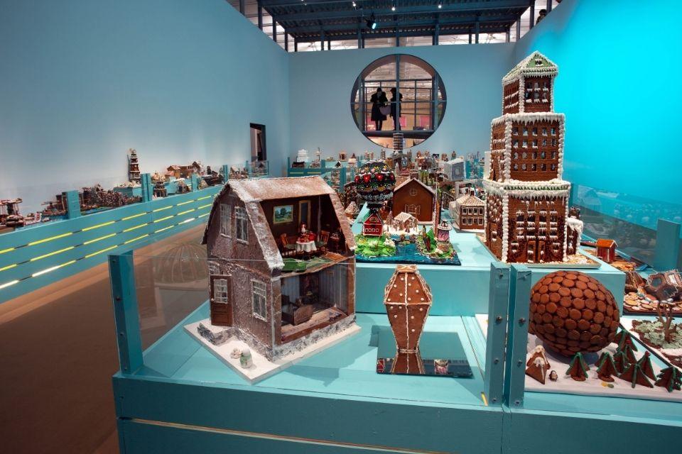 Een eerdere editie van de Gingerbread House Competition | Foto: ArkDes, Stockholm, Zweden