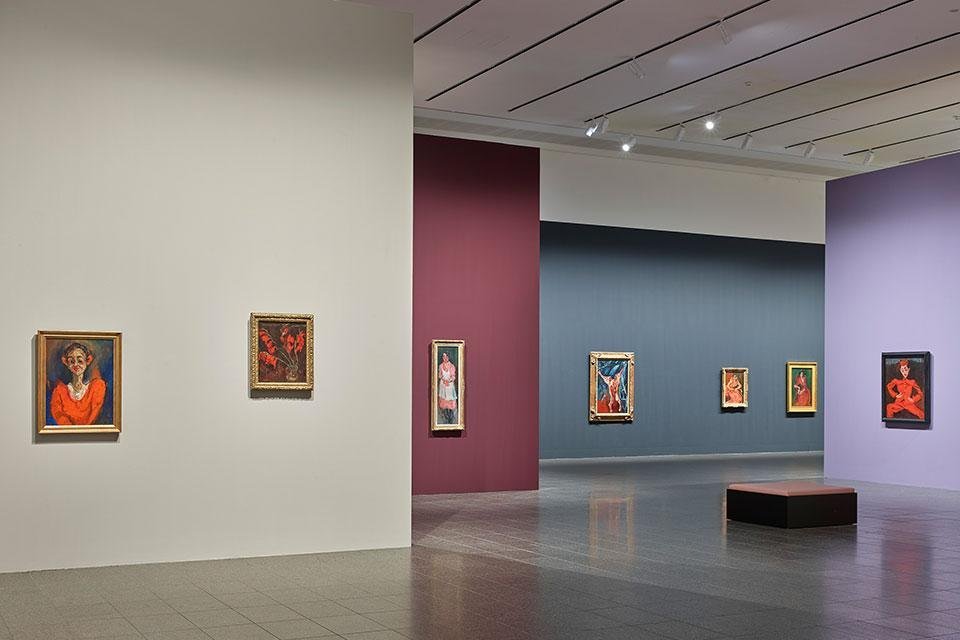 Chaïm Soutine in NRW K20 Düsseldorf, Duitsland