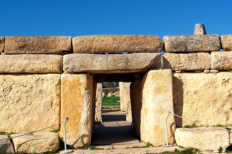 Prehistorische tempel van Hagar Qim op Malta