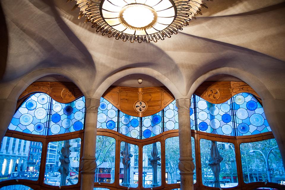 Casa Battló in Barcelona, Spanje
