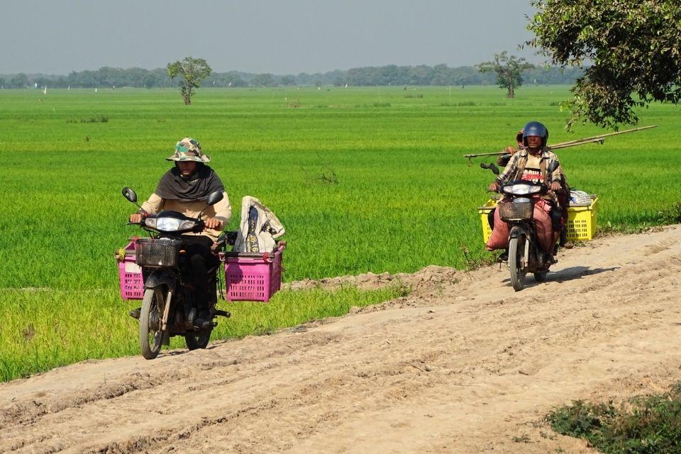 Cambodjaanse Platteland Cambodja 