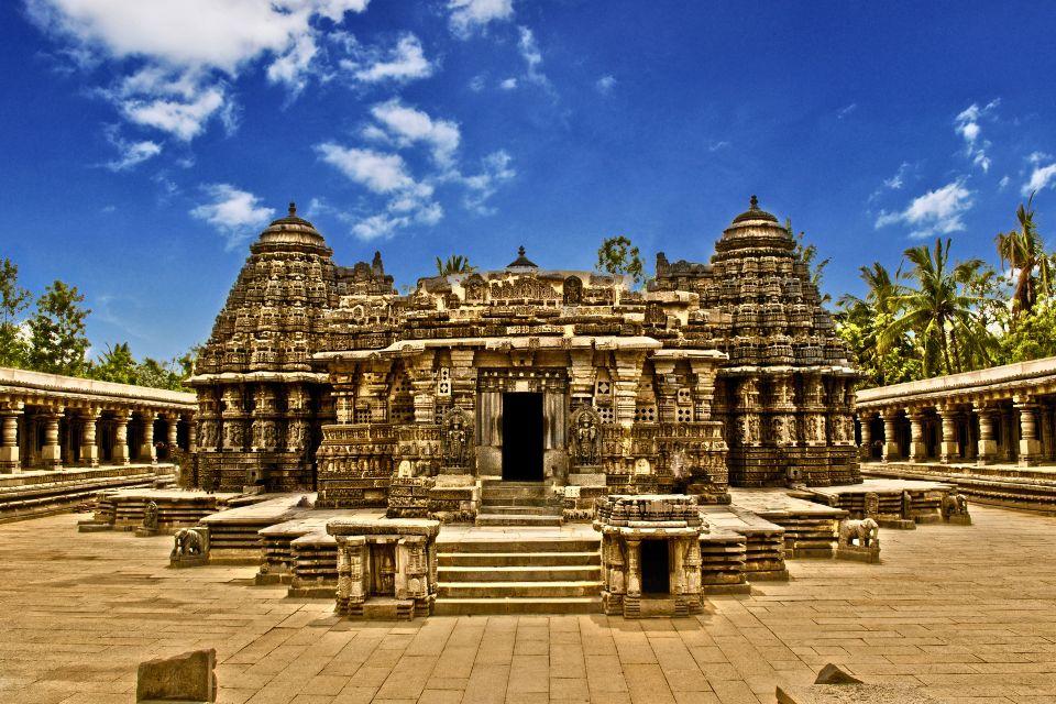 De tempel van Somnathpur Mysore India