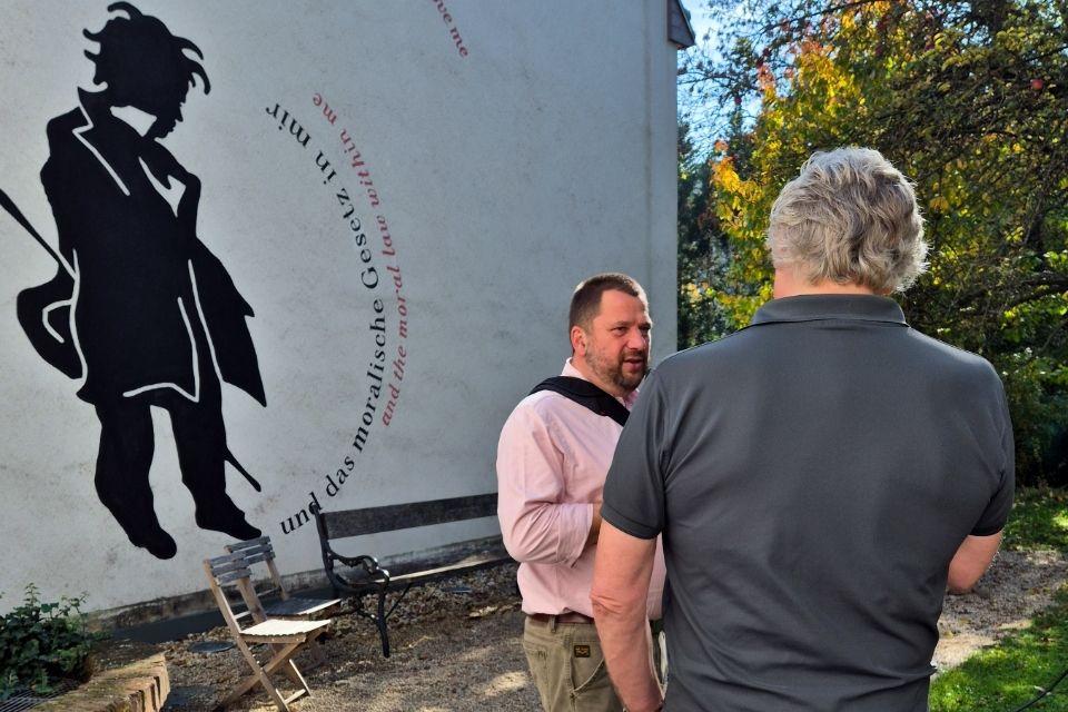 Reisleider Bart en Roelof Hemmen in Wenen, Oostenrijk