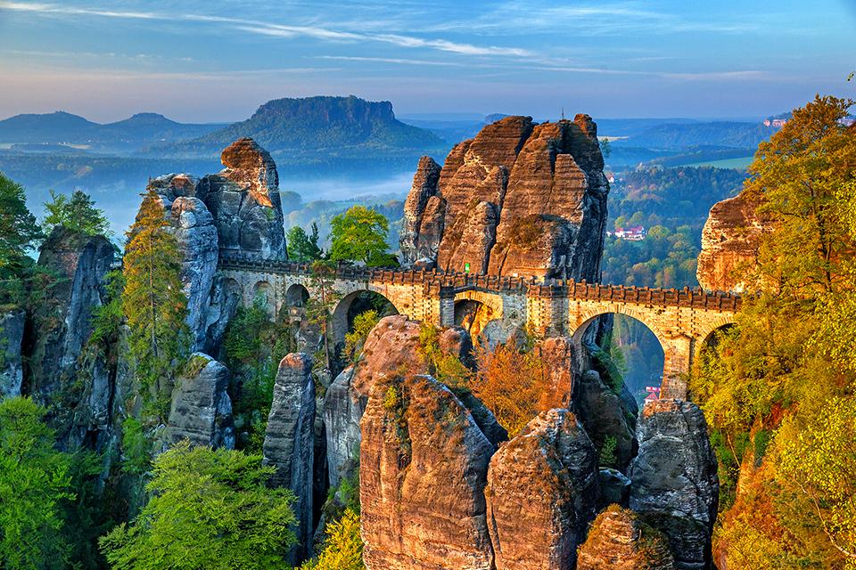 Bastei, Sächsische Schweiz, Duitsland