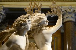 Apollo en Daphne van Bernini in de Gallaria Borghese, Rome, Italië Apollo en Daphne van Bernini in de Gallaria Borghese, Rome, Italië