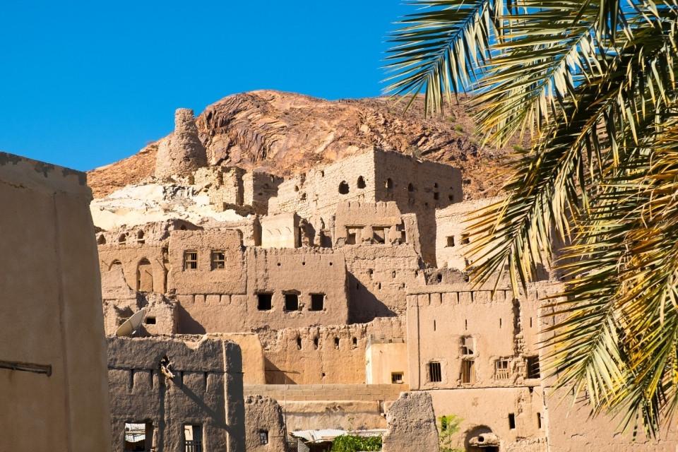 Ruïnes in Birkat Al-Mawz, Oman