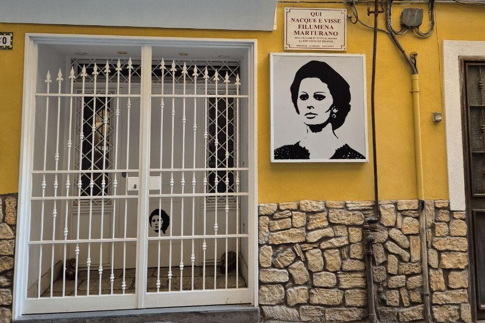 La casa di Filumena Marturano in Napels, Italië