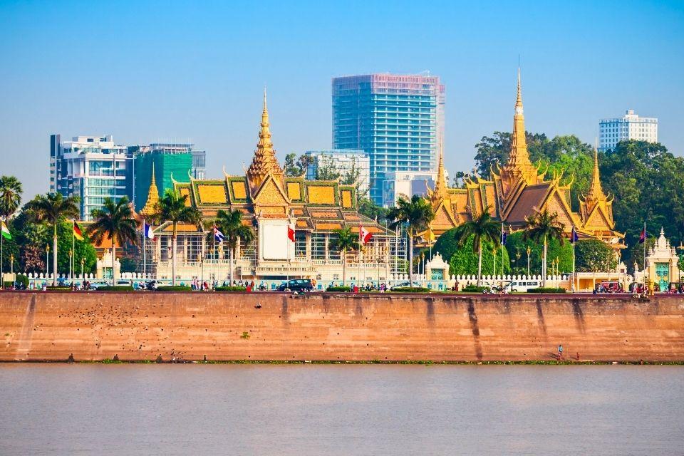 Skyline Phnom Penh Cambodja 