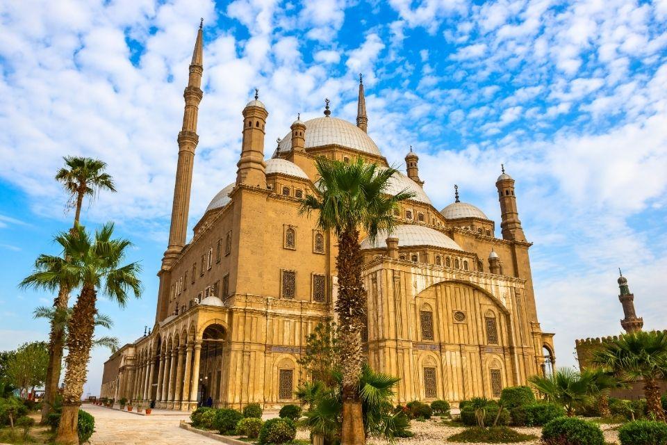 Mohammed Ali-moskee op de Citadel in Caïro Egypte