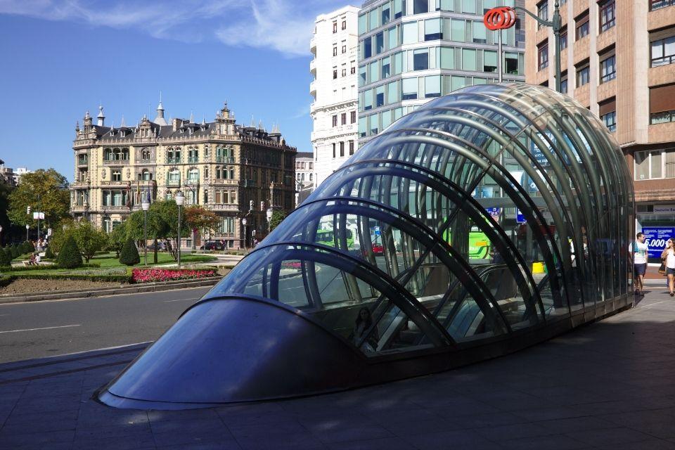 Moyua station in Bilbao