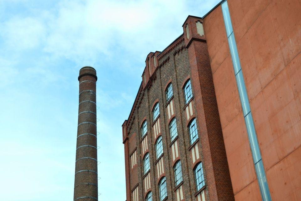 Museum Küppersmühle für Moderne Kunst in Duisburg Duitsland