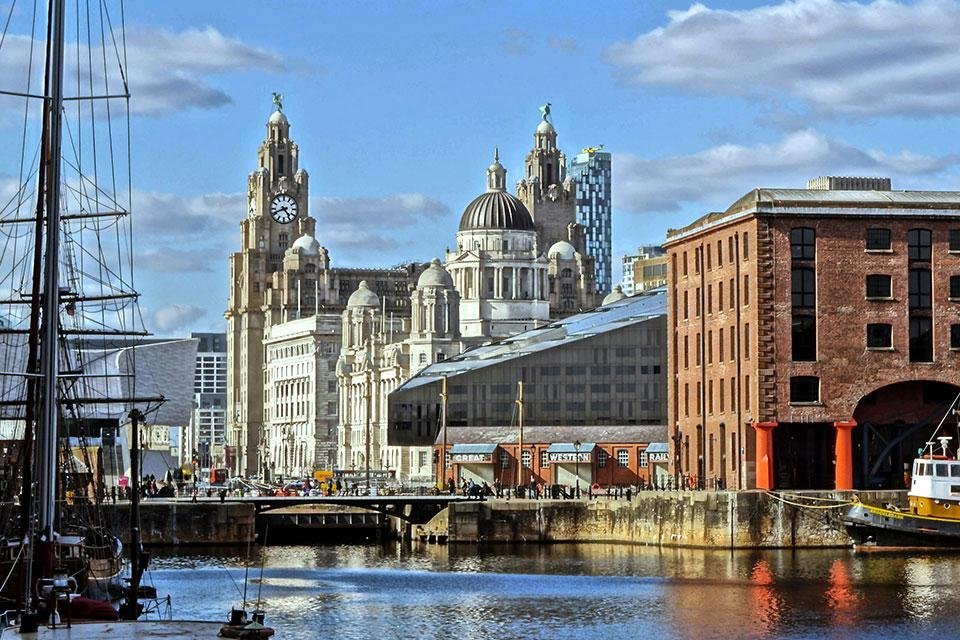 Albert Dock Liverpool Groot-Brittannië