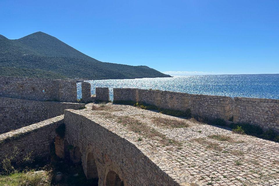 Het kasteel van Pylos