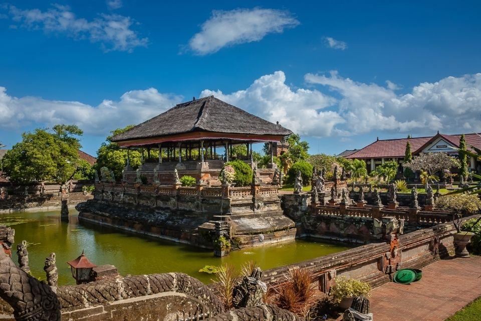 Het paleis van Klungkung op Bali