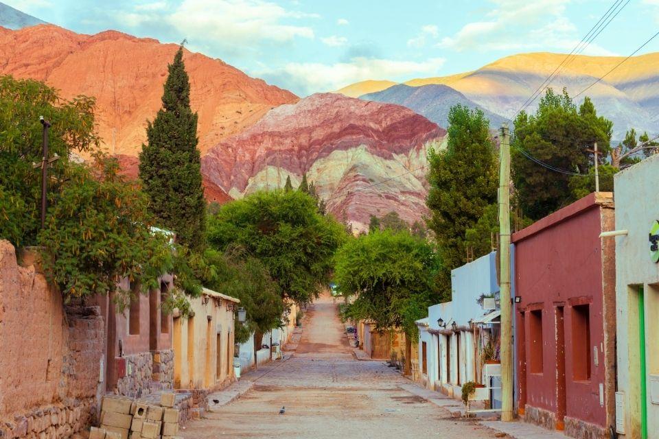 Purmamarca Cerro de los Siete Colores Quebrada de Humahuaca Argentinië