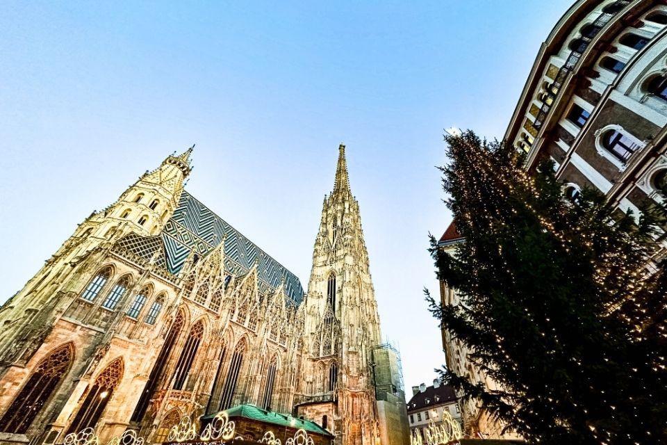 Kerst Stephansdom Wenen Oostenrijk