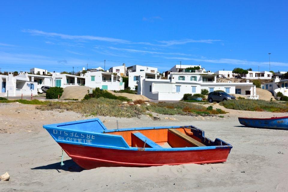 Bootje in Paternoster, Zuid-Afrika